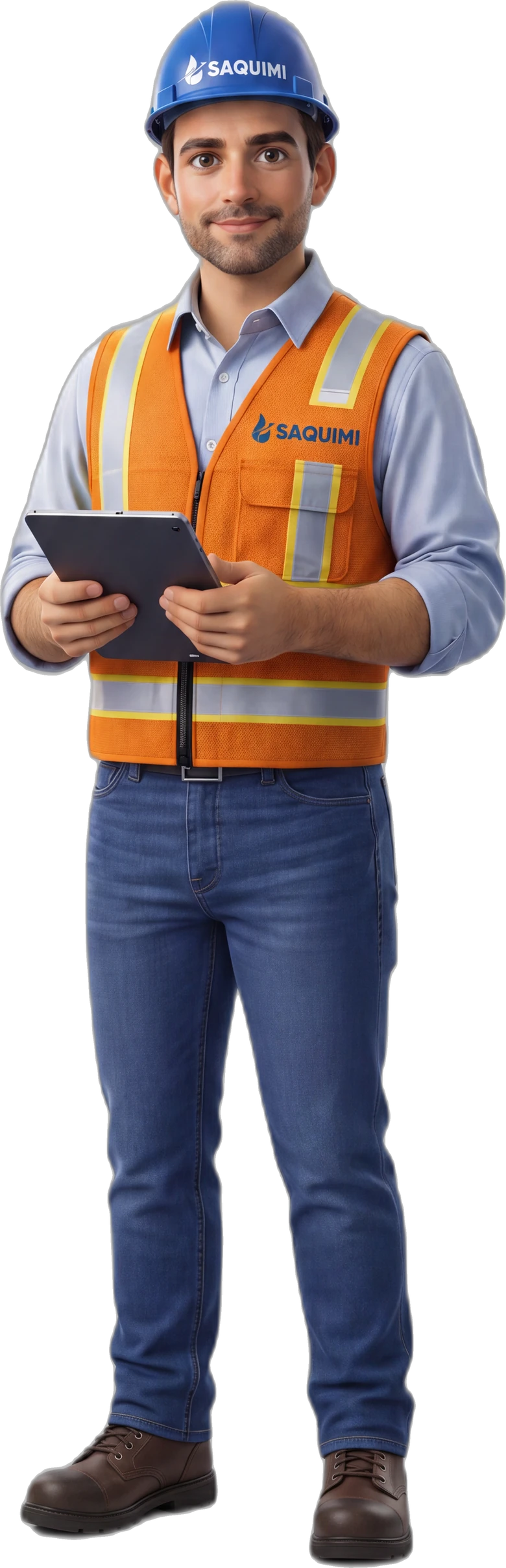 Ing. Luis, especialista de SAQUIMI